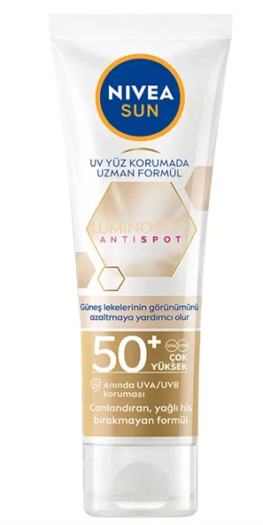Nivea Luminous630 Leke Karşıtı SPF50+ Güneş Koruyucu Yüz Kremi 40 ml ürün görseli 1