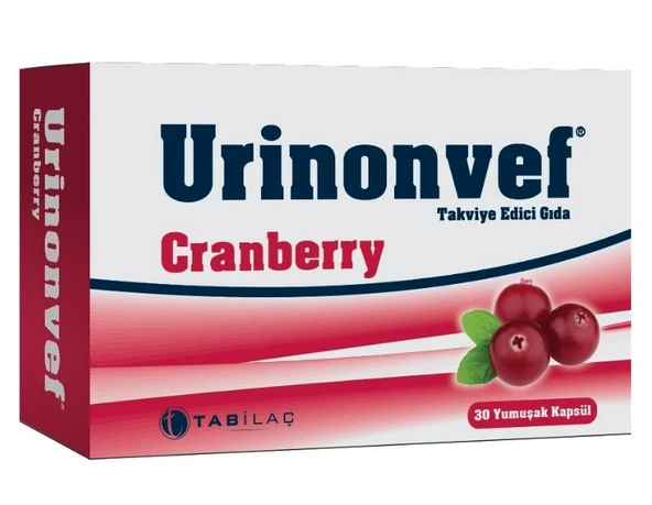 Urinonvef 30 Yumuşak Kapsül ürün görseli 1