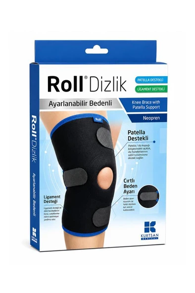 Roll Standart Dizlik Ayarlanabilir Bedenli Patella Destekli Standart ürün görseli 1