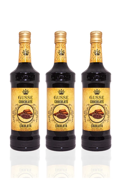 Gusse Çikolata Kokteyl Şurubu 3 Adet x 70 Cl ürün görseli 1
