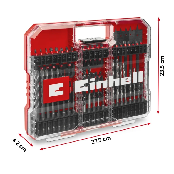 Einhell 49108798 95 Parça Darbeli Bits ve Matkap Ucu Seti - Resim 11