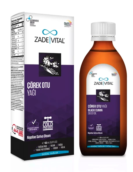 Zade Vital Çörek Otu Yağı 150 ml ürün görseli 1