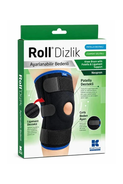 Roll Patella ve Ligament Destekli Ayarlana Bilir Dizlik ürün görseli 1