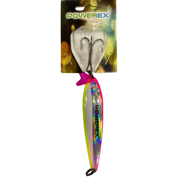 Powerex Bluefish 24 gr. 8 cm. Lüfer Palamut Turna Çinekop 7890 Metal Kaşık Sahte Yem ürün görseli 1