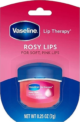 Vaseline Lip Therapy Rosy Lip Balm 7 gr ürün görseli 1