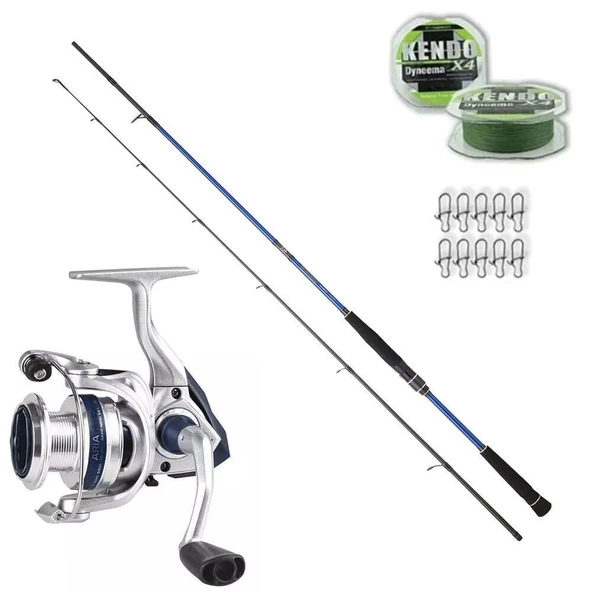 Daiwa Samurai 270cm 14-42gr - Okuma Aria 4000 Spin Olta Seti ürün görseli 1