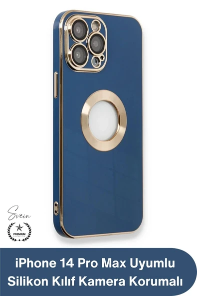 #Kılıf iPhone 14 Pro Max Uyumlu Silikon Kılıf Darbe Korumalı Kamera Lens Çerçeveli Esnek Yumuşak Dokulu Kaymaz Yüzeyli Ç ürün görseli 1