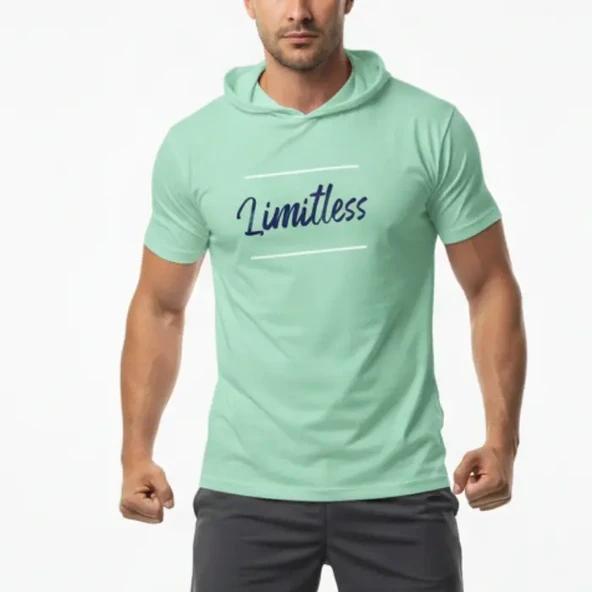 Limitless Kolsuz Hoodie Yeşil / M Beden ürün görseli 1