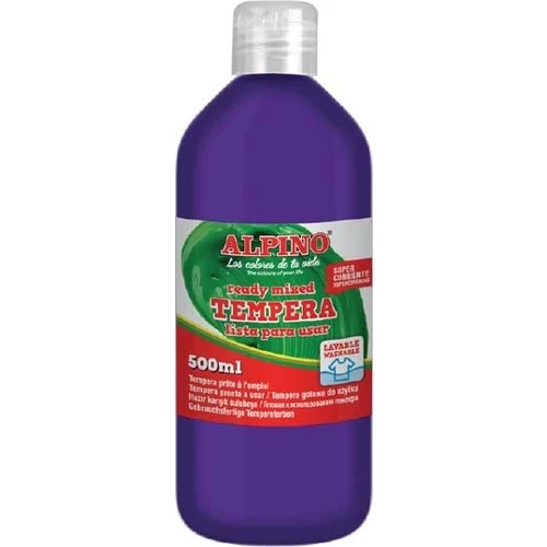 Alpino Tempera Suluboya 500 Ml Mor Dm-000182 ürün görseli 1