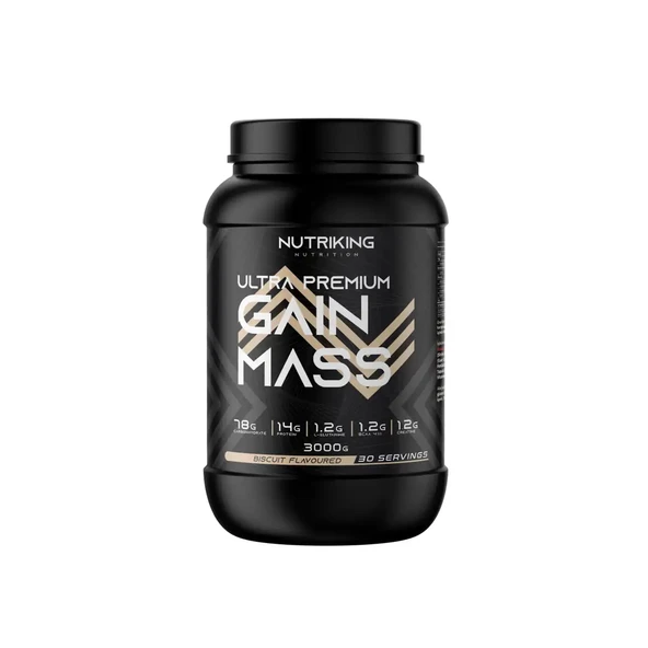 Mass Gainer Karbonhidrat Tozu 3000G 30 Servis Bisküvi Aromalı ürün görseli 1