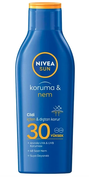 Nivea Sun Koruma & Nem Nemlendirici Güneş Sütü SPF30 200 ml ürün görseli 1