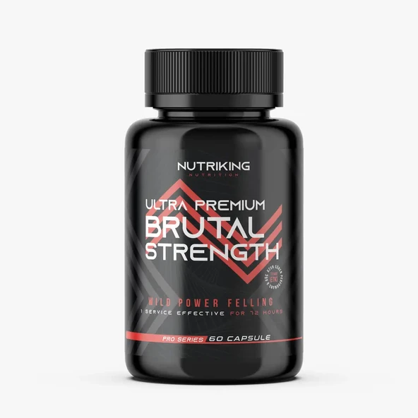 Brutal Strength Testosteron Destekli Performans Takviyesi 1 Kutu 60 Kapsül ürün görseli 1