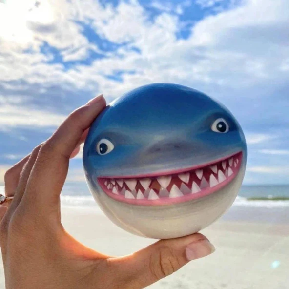 WABOBA SHARKY SHARK SUDA BATMAYAN TOP - Resim 4