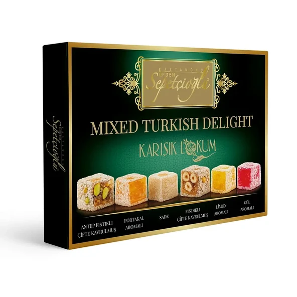 Sepetçioğlu Kastamonu Meşhur Karışık Lokum 520 G ürün görseli 1