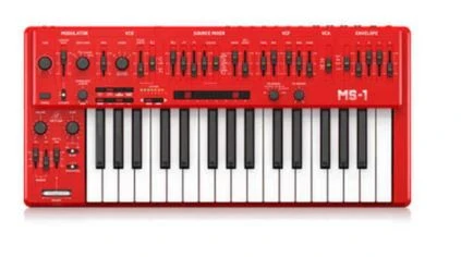 BEHRİNGER MS-1-RD 32 Tuşlu Analog Sentezleyici -AMBALAJ HASARLI (SIFIR KONDİSYONDA) ürün görseli 1