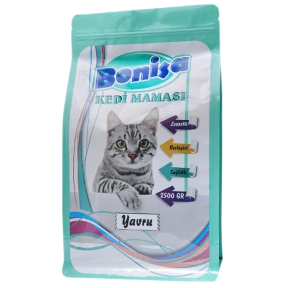 Yavru Kedi Maması - Bonisa - 2.5 Kg ürün görseli 1