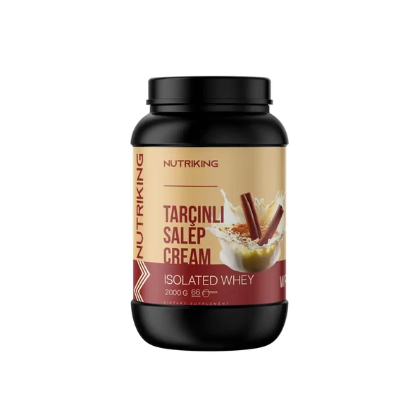 Izole Whey Tarçınlı Salep Protein Tozu 2000G 66 Servis ürün görseli 1