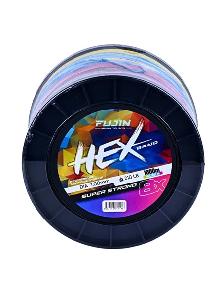 Fujin Hex 8X 1000Mt Multicolor Pe Line - Resim 3
