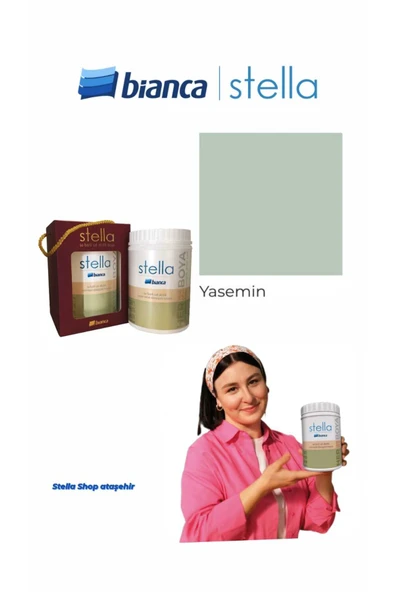 Bianca Stella Su Bazlı Saf Akrilik Boya 500ml - Yasemin Yasemin ürün görseli 1