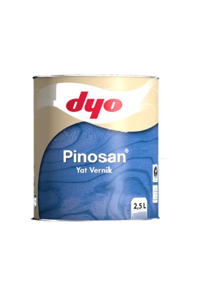 Dyo Pinosan Yat Verniği 2.5 Lt. Şeffaf ürün görseli 1