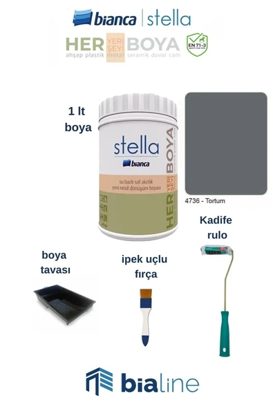 Bianca Stella Boya Seti Tortum ürün görseli 1