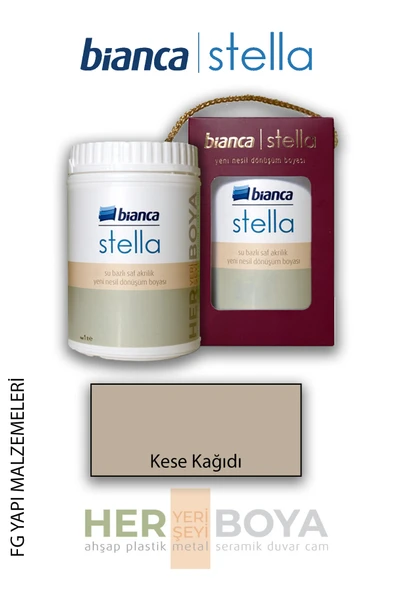 Bianca Su Bazlı Akrilik Boya Kese Kağıdı 1 lt ürün görseli 1