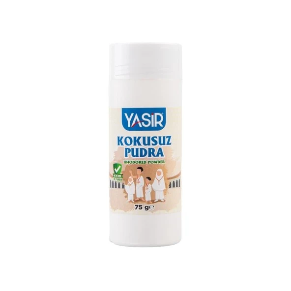 Kokusuz Pudra – Hac ve Umre İçin Uygun Kokusuz Pudra 75 Gr. ürün görseli 1