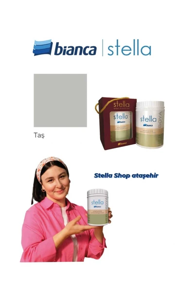 Bianca Stella Su Bazlı Saf Akrilik Boya 500ml - Taş Taş ürün görseli 1