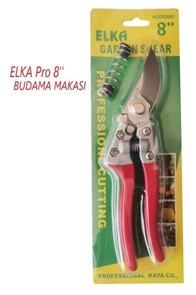 ELKA Pro 8'' Ağaç Dal Budama Makası Bağ Bahçe Makası ürün görseli 1