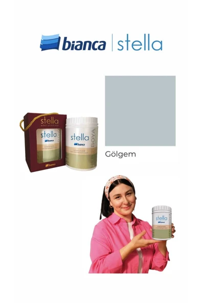 Bianca Stella Su Bazlı Saf Akrilik Boya 500ml - Gölgem Gölgem ürün görseli 1