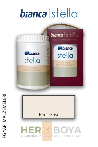 Bianca Stella Su Bazlı Akrilik Boya Paris Grisi ürün görseli 1