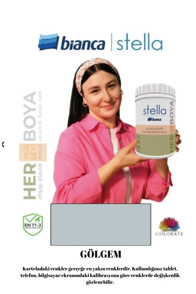 Bianca Stella Su Bazlı Saf Akrilik Boya GÖLGEM ürün görseli 1