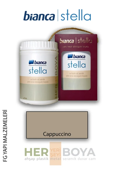 Bianca Stella Su Bazlı Akrilik Boya Cappuccino ürün görseli 1