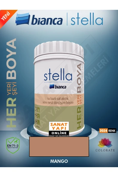 Bianca Stella Su Bazlı Akrilik Boya Mango Mango ürün görseli 1