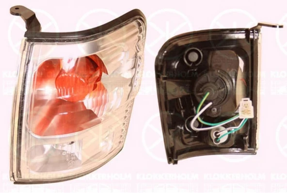 Toyota Hilux 2002-2004 Sinyal Lambası Sol (Duy+Ampul) (Oem No:8152004100) ürün görseli 1
