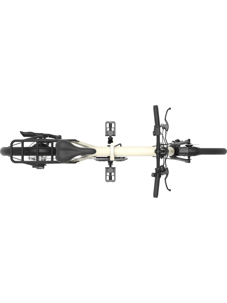 Hifree E-Cycle Elektrikli Bisiklet - Beyaz - Resim 4