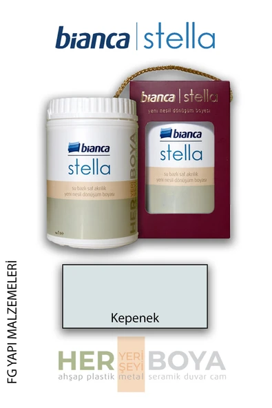 Bianca Stella Su Bazlı Akrilik Boya Kepenek ürün görseli 1