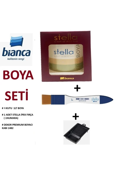 Bianca Stella Boya Seti Beyaz ürün görseli 1