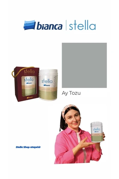 Bianca Stella Su Bazlı Saf Akrilik Boya 500ml - Ay Tozu Ay Tozu ürün görseli 1