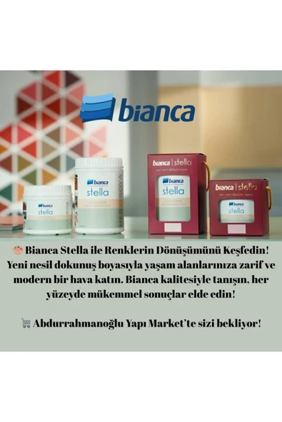 Bianca BİANCA STELLA BOYAMA SETİ Beyaz ürün görseli 1