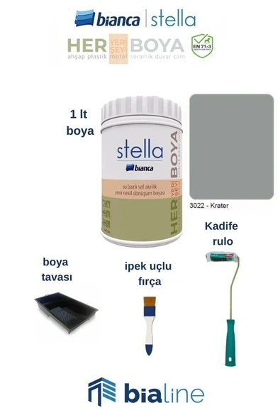 Bianca Stella Boya Seti Krater ürün görseli 1