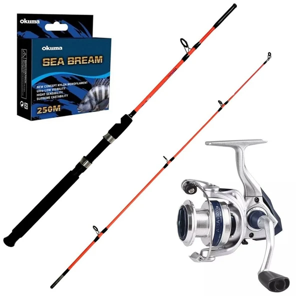 Okuma Aria 4000 - Kendo Holiday Boat 180cm Tekne Olta Seti ürün görseli 1