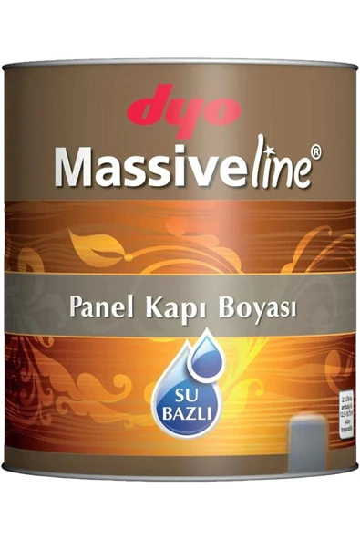 Dyo Massiveline Su Bazlı Panel Kapı Boyası Beyaz 2,5 Litre Çok Renkli ürün görseli 1