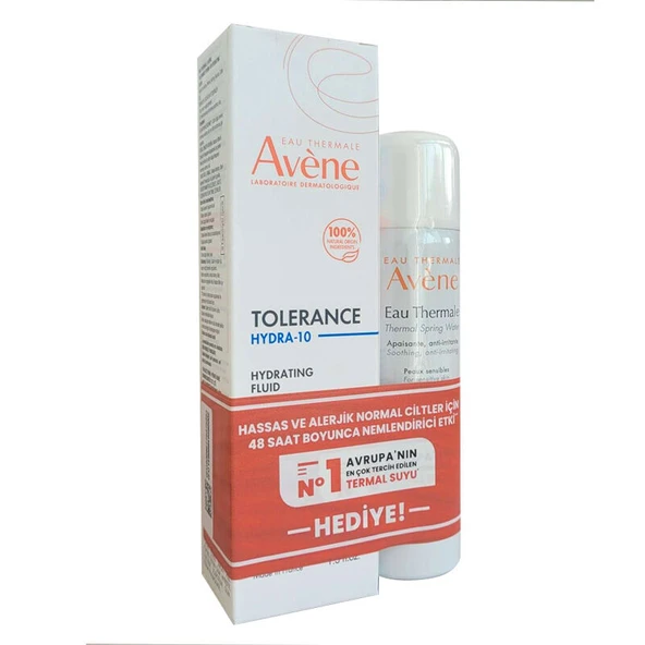 Avene Tolerance Hydra 10 Fluid 40 ml + Termal Su 50 ml HEDİYE ürün görseli 1