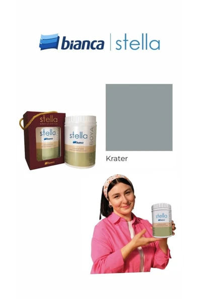 Bianca BİANCA STELLA SAF AKRİLİK BOYA KRATER 500 ML KRATER ürün görseli 1