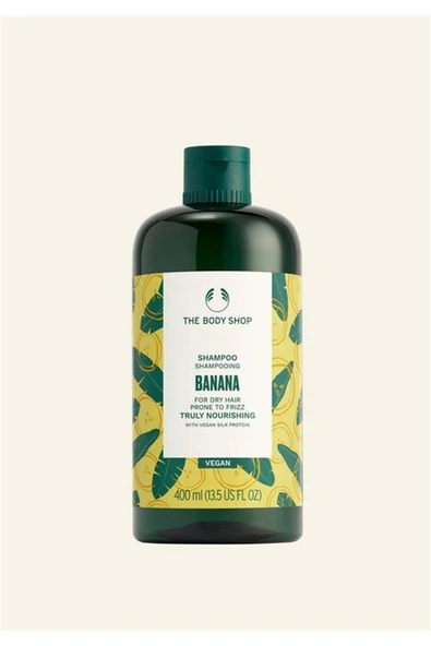 The Body Shop Banana Besleyici Şampuan 400 ml Tüm Saç Tipleri ürün görseli 1