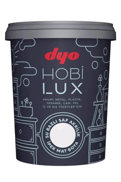 Dyo Hobilux Boya 0,4 Lt BEYAZ ürün görseli 1