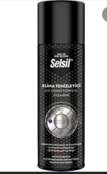 Selsil Klima Temizleyici Sprey 150 ml Şeffaf Özellikte Araç Klimalarını Ferahlatır ürün görseli 1