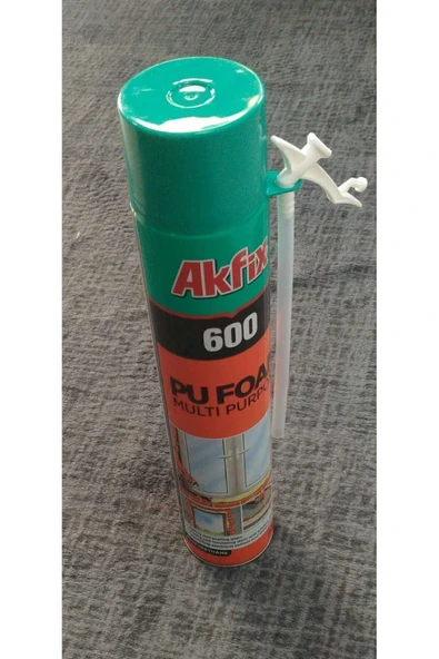 Akfix 600 Poliüretan Köpük 600 Gr. (1.KALİTE) bej ürün görseli 1