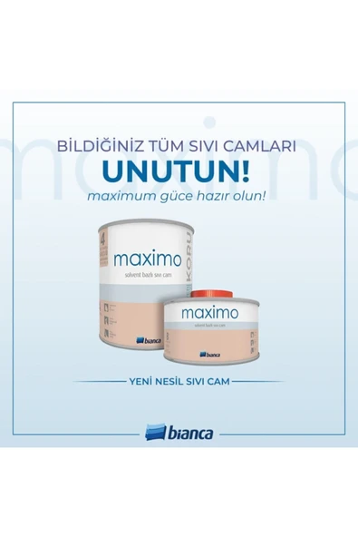 Bianca Maximo Sıvı Cam 500 gr Parlak - Resim 2